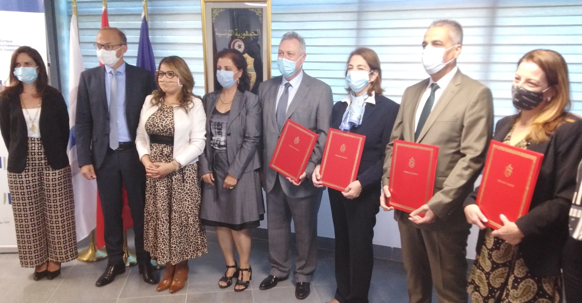 توقيع  اتفاقية تمويل بين تونس والبنك الأوروبي للاستثمار (BEI)